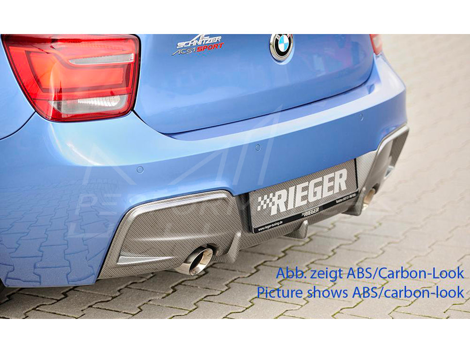 Rieger BMW 1 Series F20 F21 M135i PRE-LCI Diffuser - ML Performance UK
