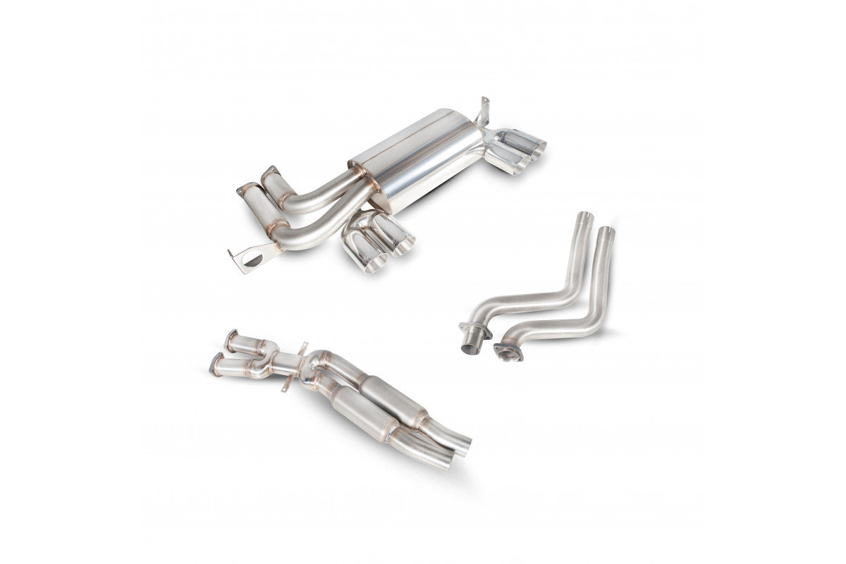 Scorpion SBM050 BMW E46 M3 Resonated Cat-back Exhaust System