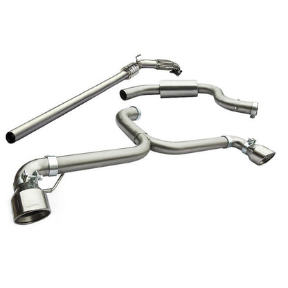 Cobra Exhaust VW Golf GTI (MK6) 2.0 TSI (5K) (09-12) Venom Box Delete Race Turbo Back Performance Exhaust | ML Performance US Car Parts