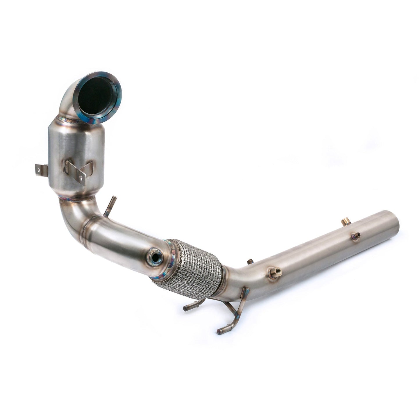 Cobra Exhaust VW Polo GTI (AW) Mk6 2.0 TSI (19-21) Sports Cat / De-Cat Front Downpipe (incl PPF delete) Performance Exhaust | ML Performance US Car Parts