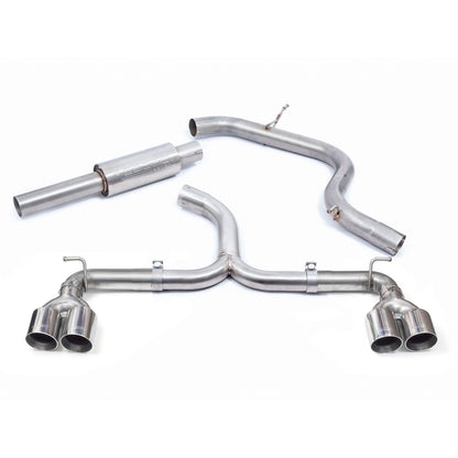 Cobra Exhaust VW Golf GTI (Mk7) 2.0 TSI (5G) (12-17) Quad Exit Venom Box Delete Race Cat Back Golf R Style Performance Exhaust | ML Performance US Car Parts