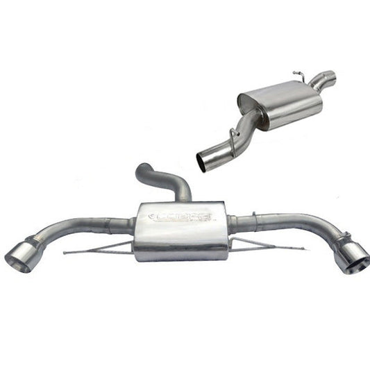 Cobra Exhaust Audi TT (Mk2) 2.0 TFSI (Quattro) 2012-14 Cat-Back Performance Exhaust | ML Performance US Car Parts