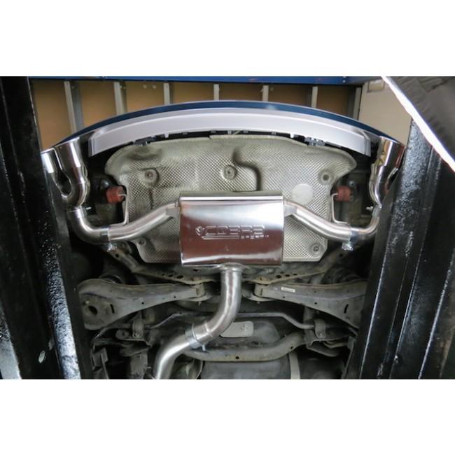 Cobra Exhaust Audi TT (Mk2) 1.8/2.0 TFSI (2WD) (2007-11) Turbo Back Performance Exhaust