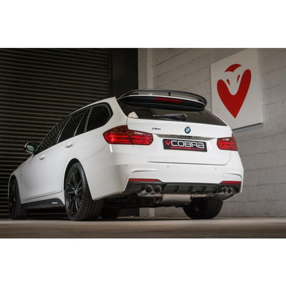 Cobra Exhaust BMW 335D (F30/F31) Quad Exit M3 Style Exhaust Conversion