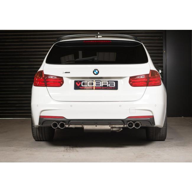 Cobra Exhaust BMW 335D (F30/F31) Quad Exit M3 Style Exhaust Conversion