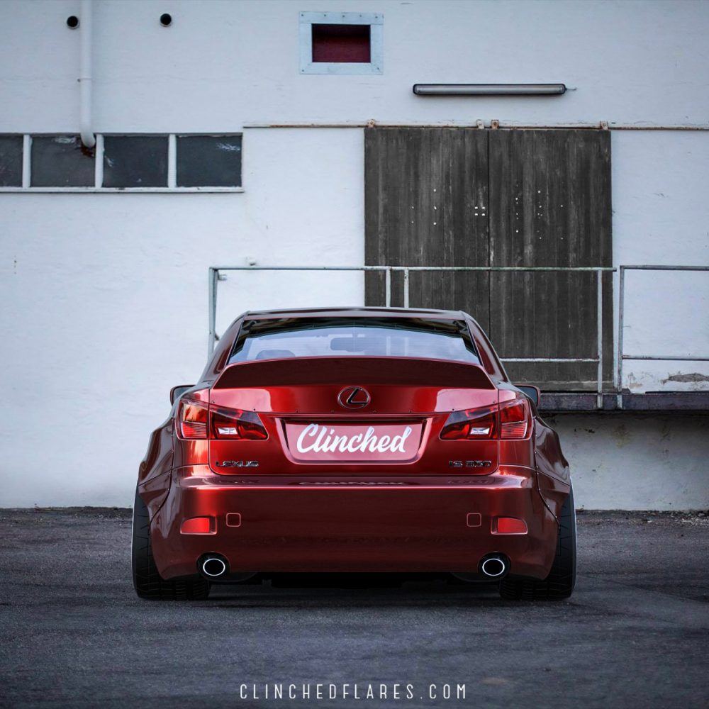 Clinched Lexus IS250 IS350 Widebody Kit