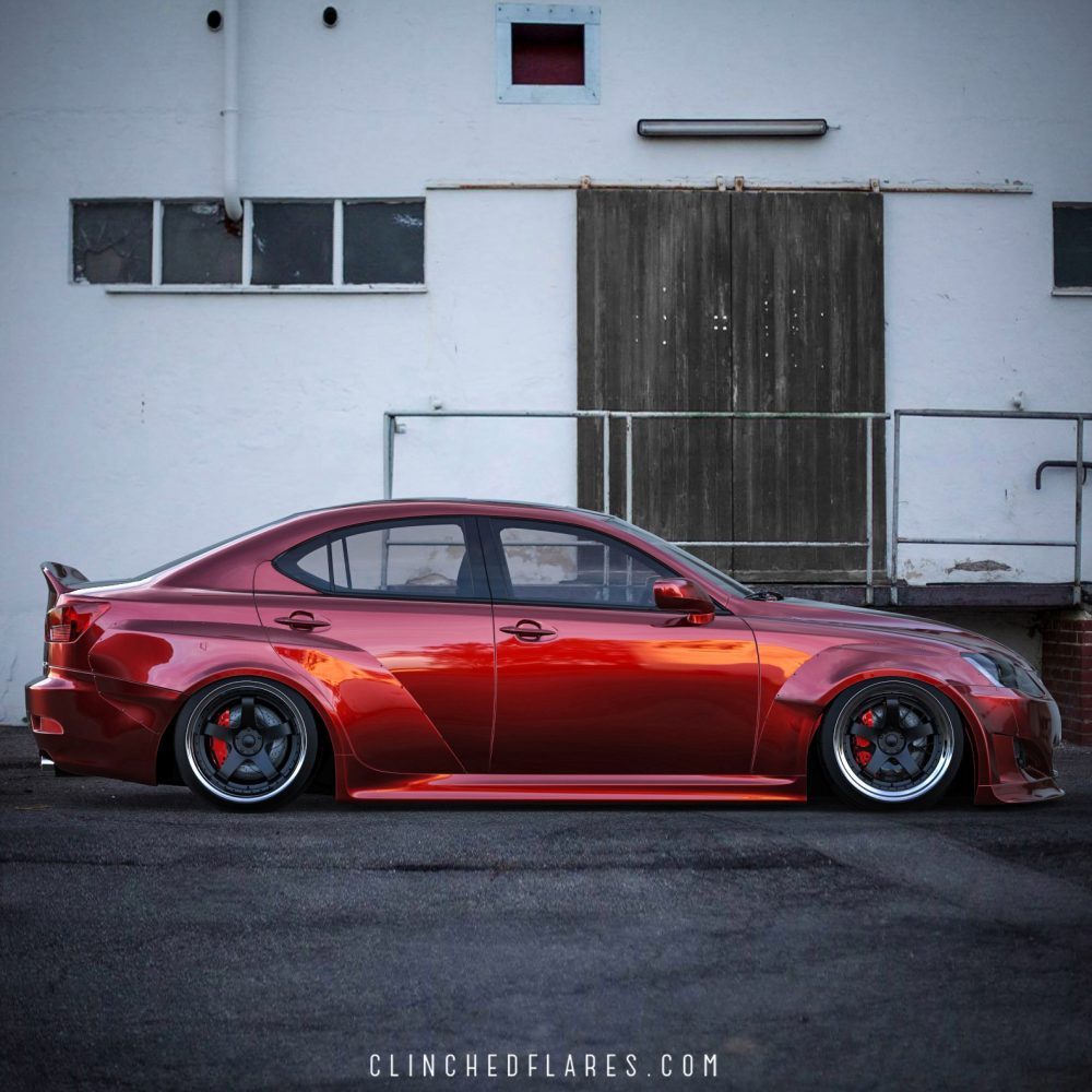 Clinched Lexus IS250 IS350 Widebody Kit