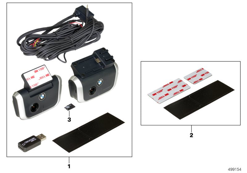 Genuine BMW 66212457699 G01 Advanced Car Eye 2.0 BASIS UK / THA (Inc. 123d, 520i 1.6 & X2 M35iX) | ML Performance US US Car Parts