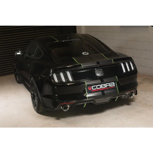 Cobra Exhaust Ford Mustang 5.0 V8 GT Fastback (2015-18) 2.5" Cat Back Performance Exhaust