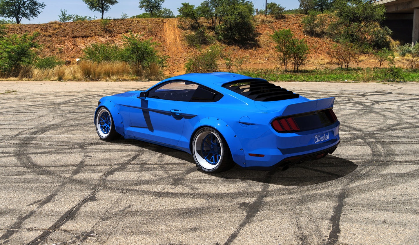 Clinched “New School XL” 7cm/2.7″ Fender Flares