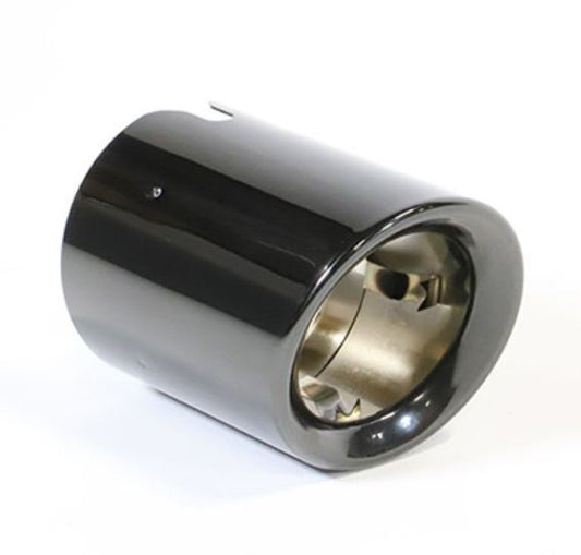 Genuine BMW 18308691859 Tailpipe Tip, Black Chrome D=90MM (Inc. X3 & X4)